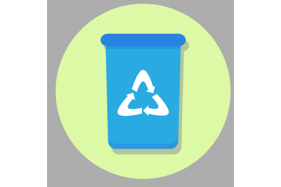 Bin icon flat