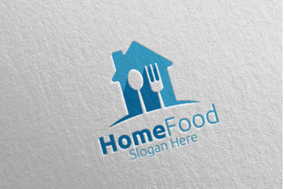 Home Food Logo for Restaurant or Cafe 28