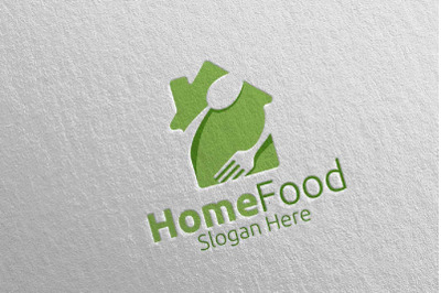 Home Food Logo for Restaurant or Cafe 31