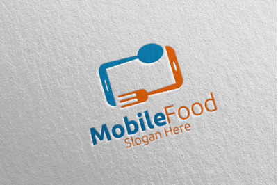 Mobile Food Logo for Restaurant or Cafe 34