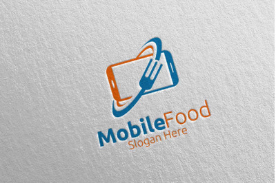 Mobile Food Logo for Restaurant or Cafe 35