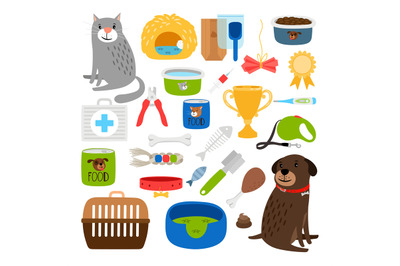 Cat and dog items