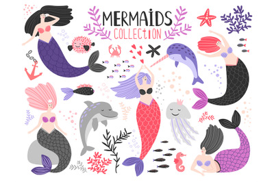 Mermaid girls collection