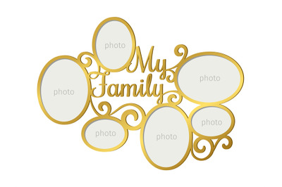 Family photo frame