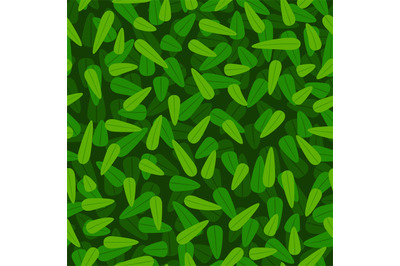 Green foliage pattern