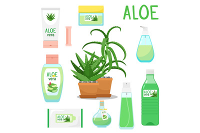 Aloe vera plant and products