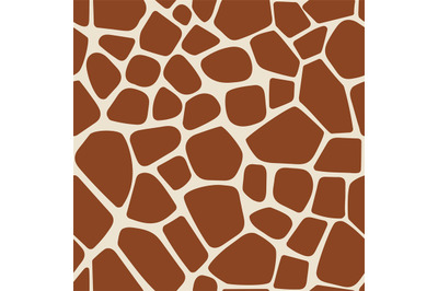 Animal pattern giraffe seamless background with spots