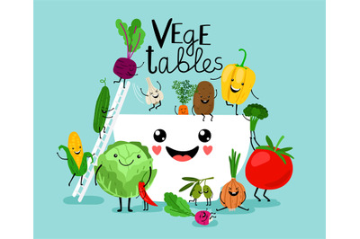 Vegetables salad diet