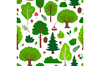 Forest tree pattern