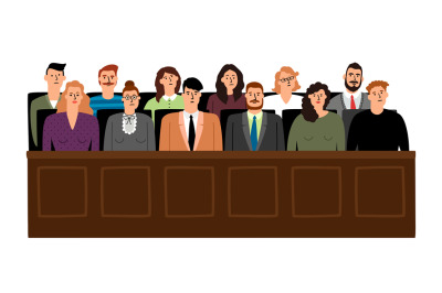 Jury in court trial