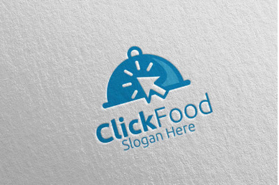 Click Food Logo for Restaurant or Cafe 46