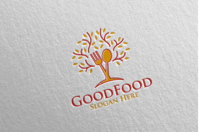 Good Food Logo for Restaurant or Cafe 53