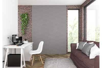 Interior scene - artwork background - interior mockup