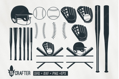 baseball softball svg bundle with split name template