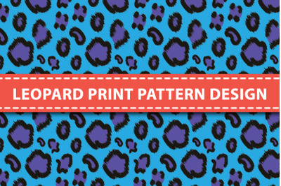 Leopard print pattern design