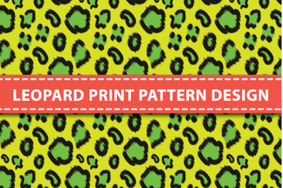 Leopard print pattern design