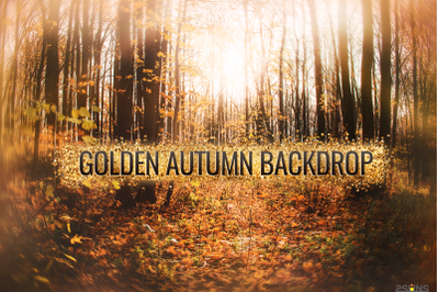 Autumn digital backdrop photoshop Fine Art