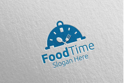 Food Time Logo for Restaurant or Cafe 62