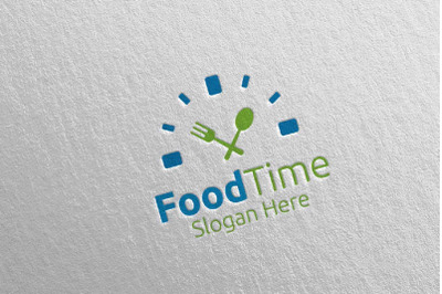 Food Time Logo for Restaurant or Cafe 63