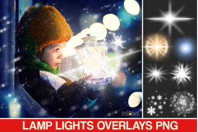 30 Christmas Photo overlay, Christmas lights overlay, lamp lantern