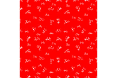 bicycle seamless pattern, copy space