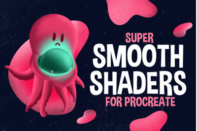 Procreate 5 - Super Smooth Shader Brushes