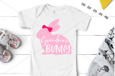 Grandma&#039;s Bunny SVG, Grandmas Bunny Cut File, Cutting File