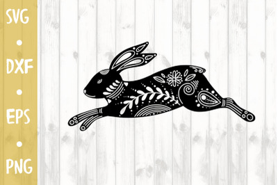 Ornament rabbits - SVG CUT FILE