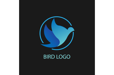 flying bird logo