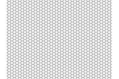 Hexagon honeycomb pattern. Honey hexagonal backdrop, mosaic cells stru