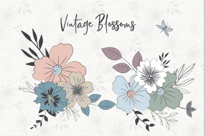 Vintage Blossoms