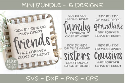 Side By Side Mini Bundle - 5 Designs