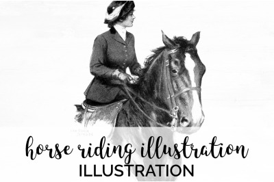 Horse Clipart Black and White