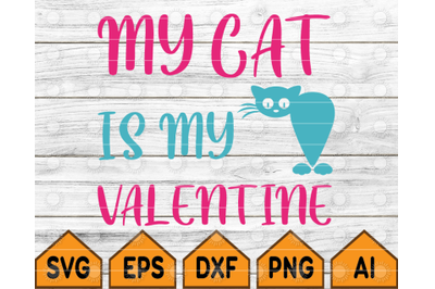 My cat is my Valentiine