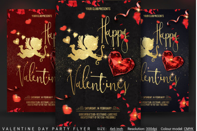 Valentine Day Party Flyer