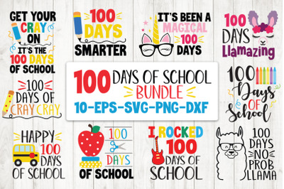 100 Days Of School Quotes Bundle