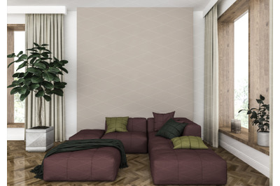 Interior scene - artwork background - interior mockup