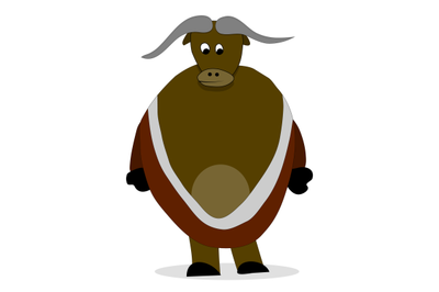 Bull yak character