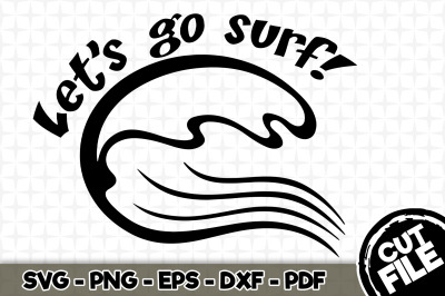 Let&#039;s go surf! SVG 014