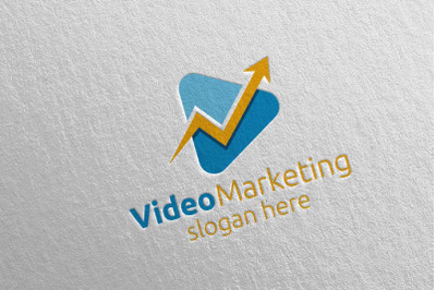 Video Marketing Financial Advisor Logo Design 20