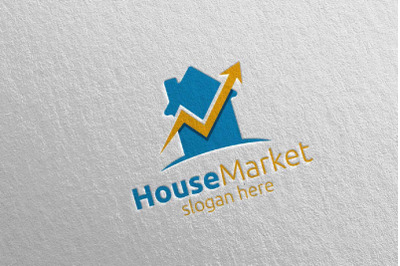 Real Estate Marketing Financial Advisor Logo Design 20