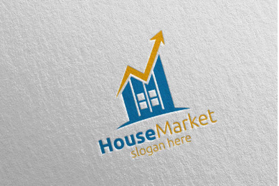 Real Estate Marketing Financial Advisor Logo Design 22