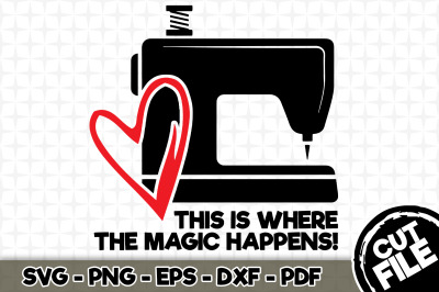 This is where the magic happens! SVG Cut File 064