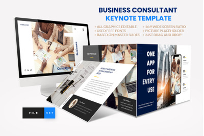 Business - Consultant Finance Keynote Template