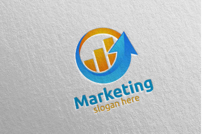 Marketing Financial Advisor Logo Design 29