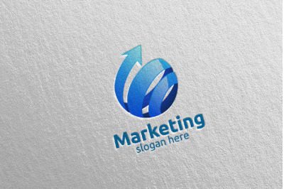 Marketing Financial Advisor Logo Design 37