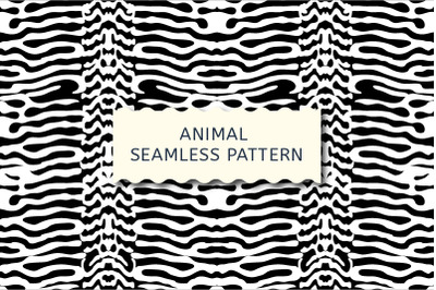 Animal vector seamless pattern.