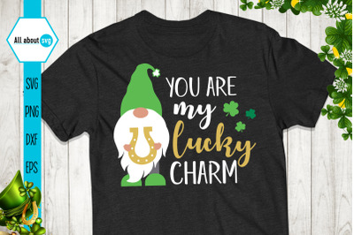 You Are My Lucky Charm, Gnome Svg