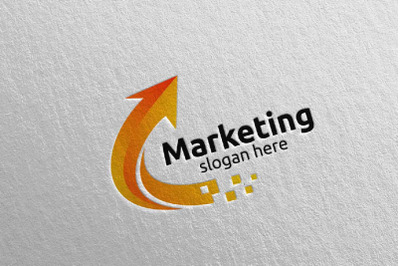 Marketing Financial Advisor Logo Design 38