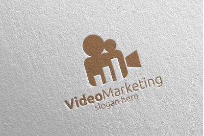 Video Marketing Financial Advisor Logo Design 39